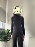 都市麗人打底衫女內搭洋氣2025新款半高領(lǐng)修身秋冬保暖超薄打底衣上衣女士 曬單實(shí)拍圖