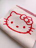 三麗鷗HELLOKITTY正版授權圍巾可愛(ài)卡通少女心舒適學(xué)生凱蒂貓保溫圍脖萌 KT貓圍巾-紅色 曬單實(shí)拍圖