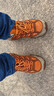 邁樂(lè )（Merrell）戶(hù)外登山徒步鞋男女款鞋輕量 MOAB 3 SMOOTH GTX 防水透氣緩震 J036369橙色 42 曬單實(shí)拍圖