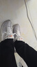 耐克（NIKE）男鞋冬季新款男士運(yùn)動(dòng)休閑鞋子AIR MAX氣墊鞋緩震透氣跑步鞋子男 灰白色 /后掌氣墊 42 曬單實(shí)拍圖