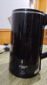 半球燒水壺家用大容量熱水壺雙層防燙自動(dòng)斷電開(kāi)水壺恒溫電熱水壺 2.5L 黑色【不保溫款】 曬單實(shí)拍圖