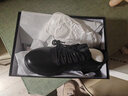 百麗厚底增高健步鞋男25秋新抓紋牛皮戶(hù)外休閑運動(dòng)鞋A2215CM5 黑色 41 (255mm) 曬單實(shí)拍圖