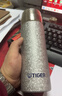 虎牌（TIGER）鈦杯覆鈦保溫杯女士高檔大容量茶水分離泡茶男2025新款戶(hù)外水杯子 【高端款】鈦晶銀500ML 曬單實(shí)拍圖