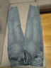 太平鳥(niǎo)男裝【美式復古】水洗藍色牛仔褲男冬季直筒長(cháng)褲 牛仔藍(寬松直筒)第四批 32 曬單實(shí)拍圖