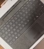 【99成新】微軟（Microsoft）Surface Pro帶超薄觸控筆筆槽的鍵盤(pán)蓋（亮鉑金）   曬單實(shí)拍圖