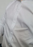 京東京造【奢華200支】襯衫男白襯衫長(cháng)袖襯衫外套男裝秋裝高端 白色 42 曬單實(shí)拍圖