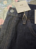 優(yōu)衣庫男裝女裝直筒牛仔褲/水洗產(chǎn)品25秋冬新款合作款系列479816 68 深藍(lán)色 33 /175/84A 曬單實拍圖