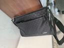 金利來(lái)斜挎包男士2025年新款背包大容量單肩包中年隨身高端奢侈品牌便攜 【黑色 官方正品 假一罰十】 曬單實(shí)拍圖