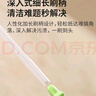 COOKSS吸管刷嬰兒奶瓶刷長(cháng)柄茶杯刷子保溫杯水壺嘴刷茶杯蓋小刷子加長(cháng) 曬單實(shí)拍圖