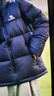 駱駝（CAMEL）駱駝火山女裝面包服男冬季連帽加厚保暖白鴨絨短款羽絨服外套 曬單實(shí)拍圖