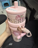 世大家明星同款保溫杯女士水杯送女朋友友老婆生日伴手禮物大容量吸管杯 曬單實(shí)拍圖