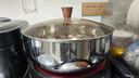 美之扣316L不銹鋼盆和面盆烘焙打蛋火鍋盆家用拌菜盆特厚揉面發(fā)面帶蓋盆 【32cm】帶鋼化蓋丨下單附贈品6L 曬單實(shí)拍圖