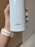 膳魔師（THERMOS）大容量保溫杯男士女學(xué)生便攜新款不銹鋼保溫泡茶水杯 天藍色500mljnl-505 曬單實(shí)拍圖