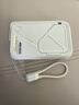 SUIDDY【3C認證丨四合一】充電寶自帶線(xiàn)帶插頭器20000毫安大容量Magsafe快充移動(dòng)電源適用蘋(píng)果華為小米 2萬(wàn)毫安時(shí)【自帶線(xiàn)+磁吸+AC插頭】米白色 曬單實(shí)拍圖