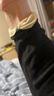 雅鹿2套裝無(wú)痕保暖內衣男套裝加絨加厚秋衣秋褲秋冬季防寒修身打底衫 【黑色+深灰】-無(wú)痕雙面磨毛 2XL (建議125-150斤) 曬單實(shí)拍圖