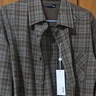 GXG男裝 高級感慵懶松弛格子襯衫長(cháng)袖男25年秋季新品G25D033057 格紋 M 曬單實(shí)拍圖