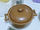 奕壽 煲湯砂鍋家用燉鍋山西平定無(wú)釉明火燃氣灶老式土黃外釉沙鍋湯煲 湯煲 3.8L 2.8L 曬單實(shí)拍圖