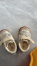 泰蘭尼斯春季101女寶寶牛皮機能鞋男童赤足鞋軟底嬰兒步前鞋卡其/灰21 曬單實(shí)拍圖