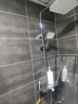 九牧（JOMOO）花灑一鍵啟停鎖溫鎖流巨幕自潔頂噴記憶精靈淋浴器36671-783/1B-1 曬單實(shí)拍圖
