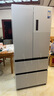 美的（Midea）M60系列520純平全嵌法式多門(mén)四開(kāi)門(mén)家用冰箱超薄雙系統(tǒng)循環(huán)大容量制冰BCD-520WUFPZM(E)白國(guó)家補(bǔ)貼 曬單實(shí)拍圖