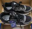 回力官方男鞋潮流運動(dòng)鞋子男士防滑休閑鞋舒適緩震跑步鞋 黑灰 42  曬單實(shí)拍圖