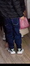 巴拉巴拉童裝兒童褲子男童長(cháng)褲秋冬裝2024直筒褲加絨時(shí)尚潮酷208424108103 曬單實(shí)拍圖