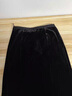 恒源祥加絨加厚金絲絨魚(yú)尾裙半身裙中長(cháng)款冬新款高腰顯瘦包臀裙一步長(cháng)裙 黑色 4XL 腰圍2尺5/適合141-150斤 曬單實(shí)拍圖
