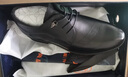 老人頭（LAORENTOU）皮鞋男士頭層牛皮鞋商務(wù)休閑正裝鞋小碼隱形內增高鞋 130362 黑39 曬單實(shí)拍圖