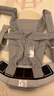 ERGObaby美國二狗腰凳嬰兒背帶柔軟breeze舒適通風(fēng)透氣通用抱娃神器灰色 曬單實(shí)拍圖