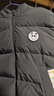 童泰（TONGTAI）寶寶羽絨服外套冬季兒童衣服男女童外出中長(cháng)款連帽上衣鴨絨服 深灰 100 曬單實(shí)拍圖