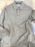 七匹狼長(cháng)袖T恤男士?jì)羯喎I(lǐng)POLO莫代爾棉不易變形柔軟舒適男裝 曬單實(shí)拍圖