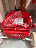 kidpop兒童多功能小推車(chē)玩具學(xué)步車(chē)男女寶寶生日創(chuàng  )意禮物 7-36個(gè)月價(jià)保 紅色（PP材質(zhì)車(chē)斗）贈防傾倒牽繩 曬單實(shí)拍圖