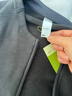 蕉下（beneunder）搖粒絨雙開(kāi)拉鏈上衣女修身彈力保暖冬季內搭打底衫PM008 曬單實(shí)拍圖