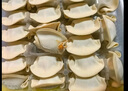 灣仔碼頭韭菜豬肉水餃1320g66只早餐食品速食半成品面點(diǎn)生鮮速凍餃子 曬單實(shí)拍圖