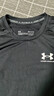 安德瑪（Under Armour）HeatGear Armour男子透氣訓練運動(dòng)短袖緊身衣1361518 黑色001 M 曬單實(shí)拍圖