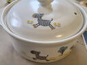 泥火匠陶瓷小斑馬如意湯鍋2100ml釉中彩寬口淺砂鍋明火燉湯菜煲蓮姐同款 曬單實(shí)拍圖