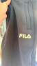 FILA斐暖科技|斐樂(lè )針織長(cháng)褲2025秋季新款休閑褲加絨寬松收口運動(dòng)褲男 正黑色-BK XL 180/88A/XL 曬單實(shí)拍圖