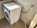西門(mén)子（SIEMENS）小晶鉆智凈版 10公斤滾筒洗衣機全自動(dòng)家用 隱形觸控 隱奢設計 智能除漬 WG52H1U00W 國家補貼 曬單實(shí)拍圖