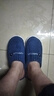 小熊小兔新款秋冬季情侶保暖學(xué)生男拖鞋女厚底防滑外穿居家棉拖鞋 小熊小兔棉拖-藏青色 42-43 適合41-42 曬單實(shí)拍圖