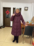 唐致中老年羽絨服女過(guò)膝長(cháng)款新中式加厚媽媽冬裝老人奶奶太太冬季外套 紫紅 XL 【建議85-105斤】送運費險 曬單實(shí)拍圖