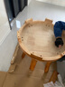 申師傅大理石餐桌椅組合現代簡(jiǎn)約家用小戶(hù)型圓桌巖板實(shí)木帶轉盤(pán)吃飯桌子 巖板 一桌四椅 1.2米 曬單實(shí)拍圖