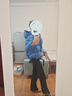 波司登（BOSIDENG）25新款羽絨服短款女短明星同款90絨泡芙脫卸帽冬厚保暖外套 【明星同款色】布魯斯藍5A34 S 160/84A 體重約110-125斤 曬單實(shí)拍圖
