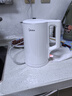美的（Midea）電燒水壺電熱水壺家用1.5L容量316L食品級不銹鋼無(wú)縫內膽雙層防燙價(jià)保11.11自動(dòng)斷電MK-HJ1566-PRO 曬單實(shí)拍圖