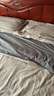 雅鹿全棉四件套100%純棉刺繡床單被套床上三件套四季款長(cháng)絨棉床笠被罩 yaloo-山灰+中灰【100%全棉】 1.8m 床單款 四件套-被套200*230cm 曬單實(shí)拍圖