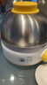 美的（Midea）【政府補貼】煮蛋器 蒸蛋器 單層7顆蛋 家用自動(dòng)斷電迷你雞蛋羹神器防干燒不銹鋼便攜式MZ-ZDE1601 曬單實(shí)拍圖