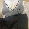 威爾貝魯（WELLBER）童裝兒童衣服長(cháng)袖男女中小童學(xué)院風(fēng)假兩件套裝25春 學(xué)院灰110cm 曬單實(shí)拍圖