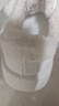 尚芭芙松糕底棉鞋女冬季新款加厚加絨小白鞋百搭厚底面包鞋保暖休閑板鞋 白色【加絨加厚】 38 (240mm) 曬單實(shí)拍圖