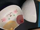 神田陶瓷碗家用日式米飯碗釉下彩飯碗卡通泡面碗湯碗 三色廚貓飯碗 5英寸 曬單實(shí)拍圖