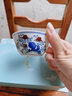 御嘉齋景德鎮仿古茶杯明成化1:1復刻雞缸杯功夫茶杯主人杯品茗高端禮品 斗彩手工手繪雞缸杯 曬單實(shí)拍圖