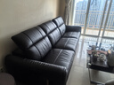 顧家家居（KUKA）門(mén)店同款電動(dòng)功能皮沙發(fā)鋼琴鍵貝多芬6236 黑3人位左電動(dòng)3.01m 曬單實(shí)拍圖